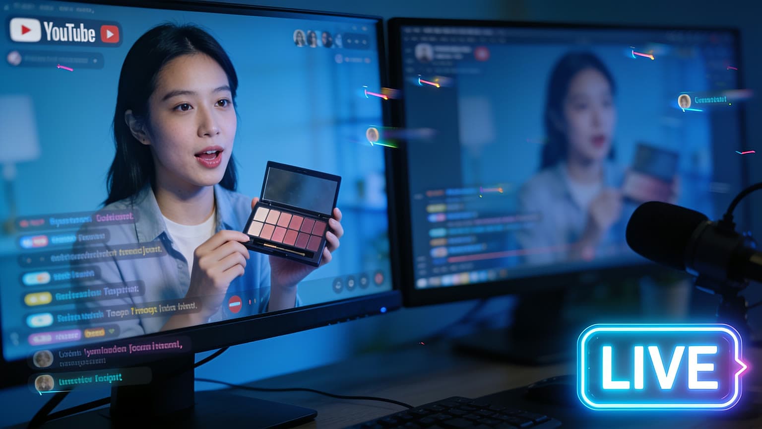 How AI Live Streams Change Brand-Fan Interactions — blog hero illustration